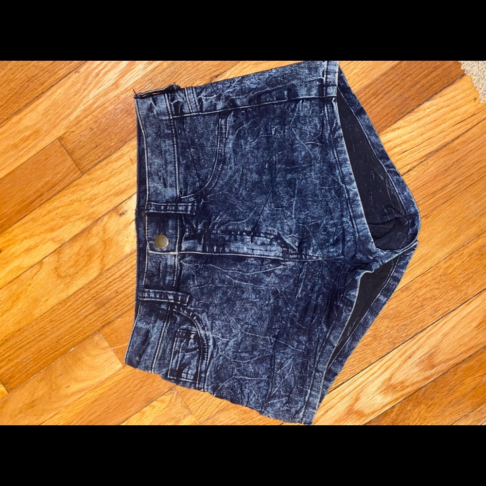 Soft jean shorts